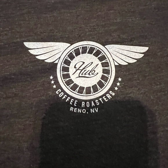 Hub Coffee Roasters Reno Nevada Tshirt - Picture 4 of 6